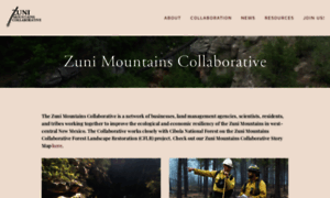 Zunimountainscollaborative.org thumbnail