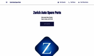 Zurich-auto-spare-parts.business.site thumbnail