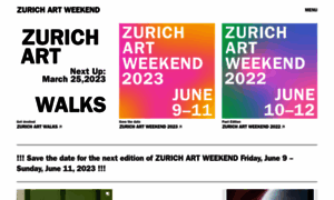 Zurichartweekend.com thumbnail