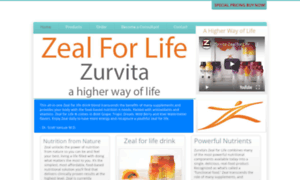 Zurvita-zeal.com thumbnail