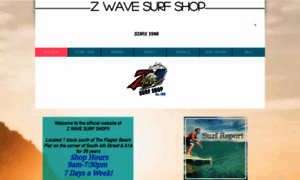 Zwavesurfshop.com thumbnail