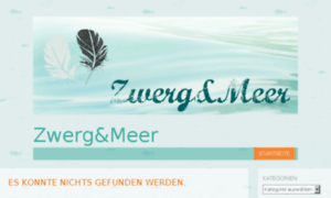 Zwergundmeer.wordpress.com thumbnail