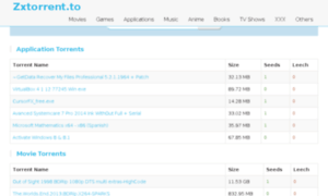 Zxtorrent.to thumbnail
