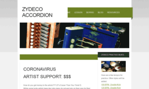 Zydecoaccordion.com thumbnail