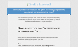 Zyski-z-innowacji.pl thumbnail