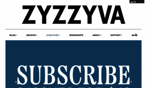 Zyzzyva.org thumbnail